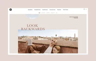 Beoplay Website design