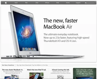 Apple Web Evolution 2011