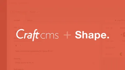 Blog Craft Cms At Shape Header