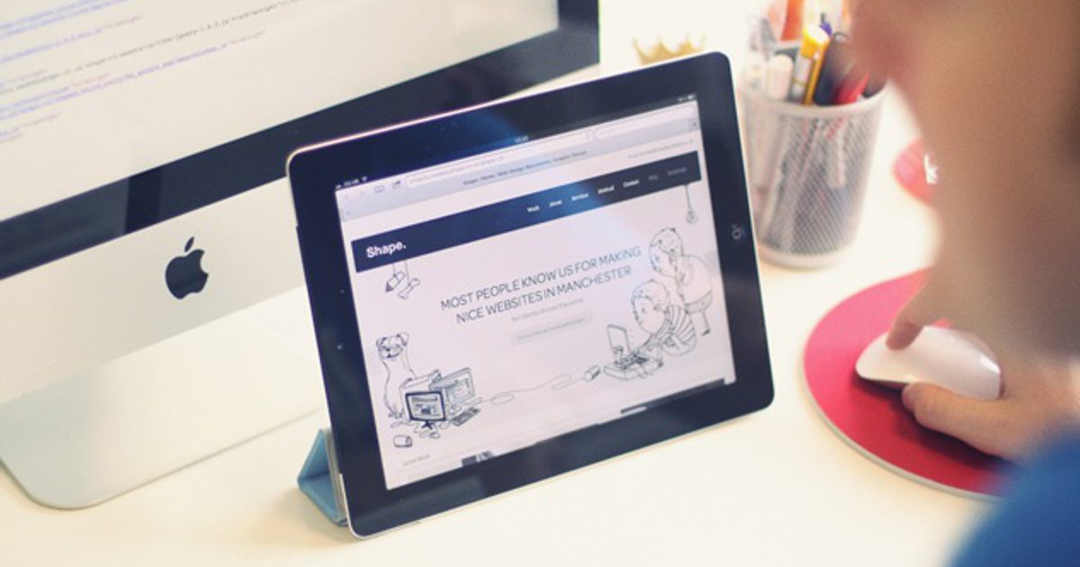 Shape Web Developer New Shape Website | MadeByShape