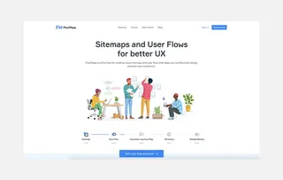Flowmapp Com homepage header