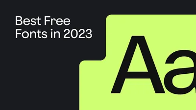 50 Best Free Fonts for Designers in 2023