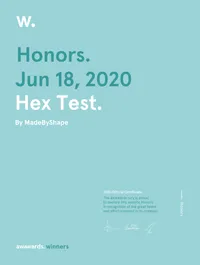 Certificate hex test hm