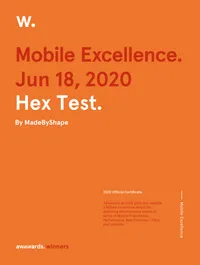 Certificate hex test mobile excellence