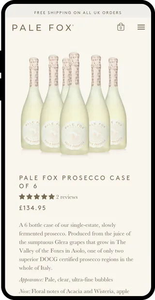 Palefoxprosecco iphone 3