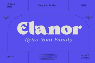 Elanor typeface
