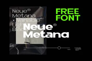 Neue Mentana typeface