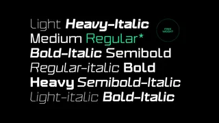 Triakis typeface