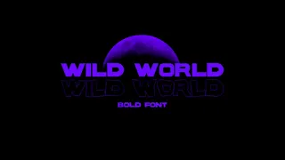 Wild World typeface