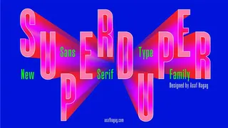 Super duper typeface