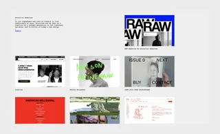 Best web design inspo sites Brutalist