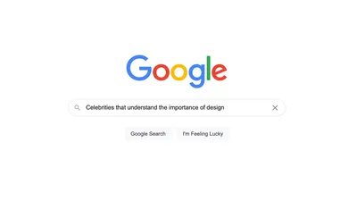 Celebrities that understand design copy