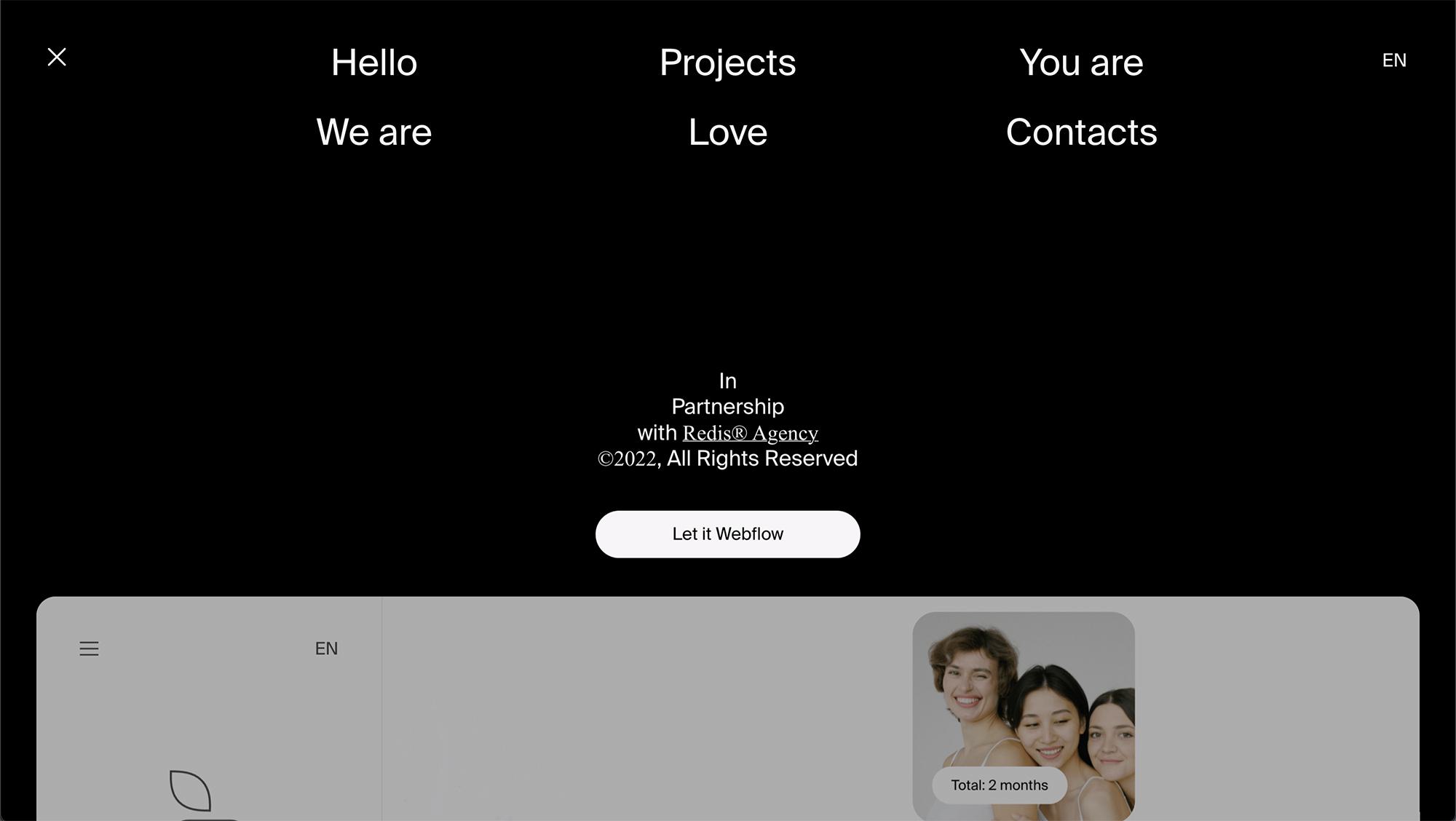 Webflow Redis Agency