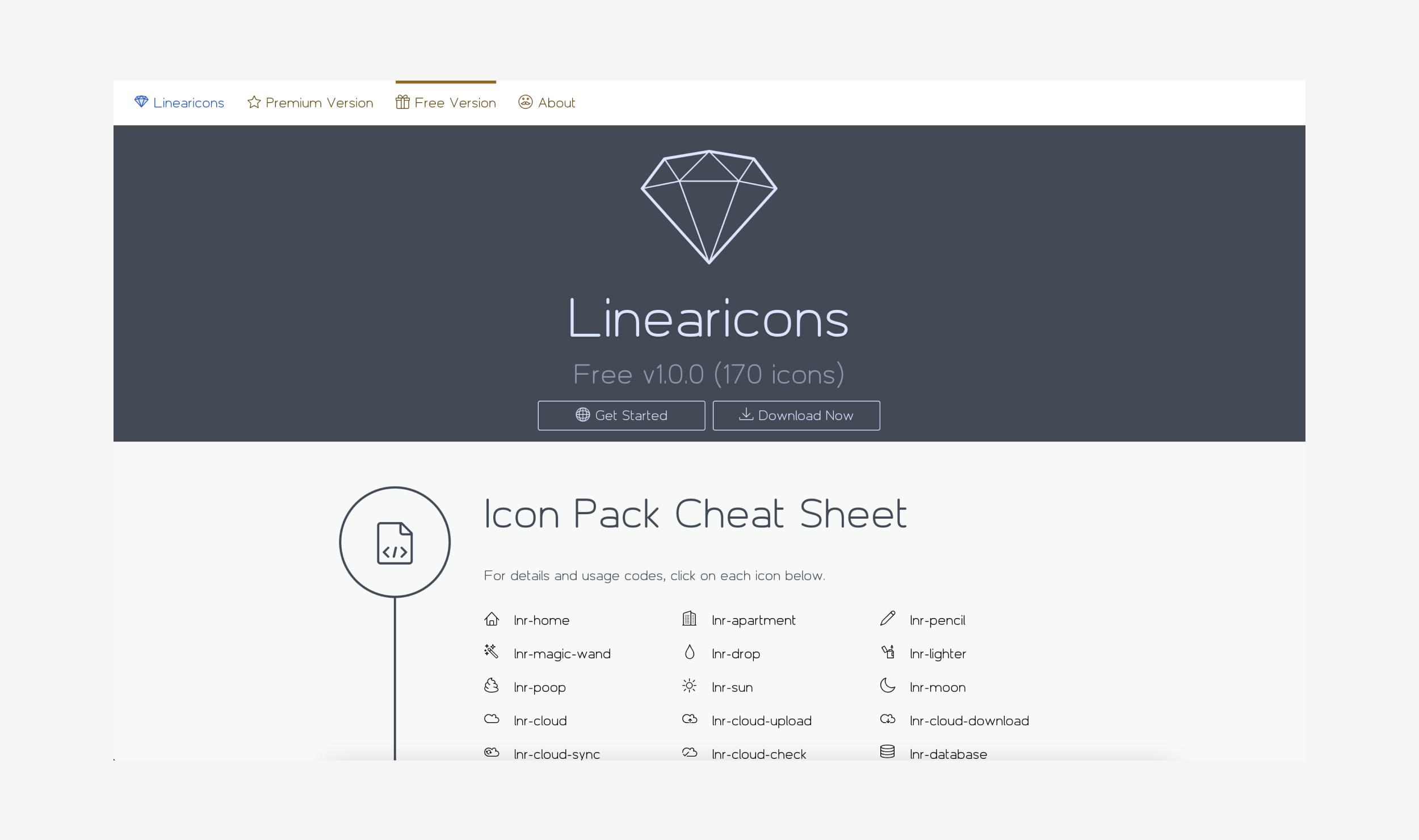 linearicons