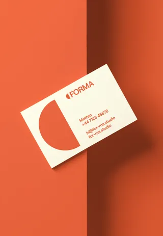 Forma business card